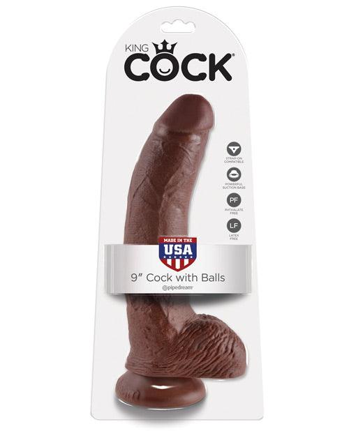 image of product,"King Cock 9"" Cock W/balls" - SEXYEONE