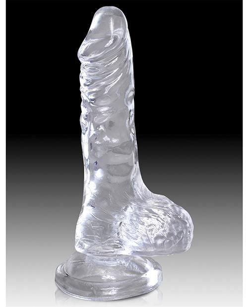 product image,King Cock Clear Cock W/balls - SEXYEONE 