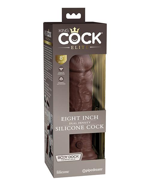 image of product,King Cock Elite 8" Dual Density Silicone Cock - SEXYEONE