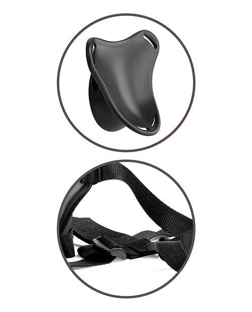 image of product,King Cock Elite Beginner's Body Dock Strap On Harness - Black - SEXYEONE