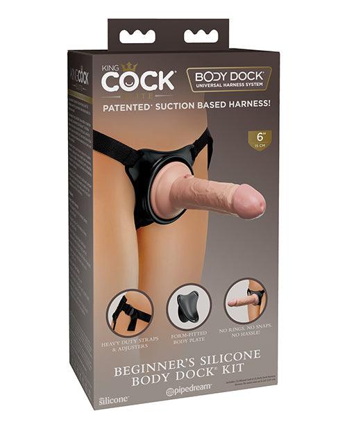 product image, King Cock Elite Beginner's Silicone Body Dock Kit - SEXYEONE