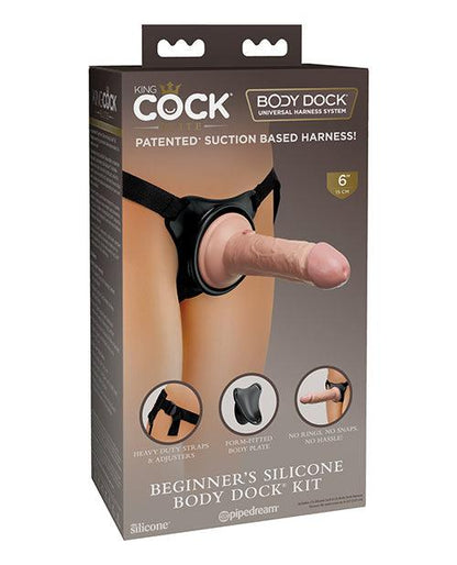 King Cock Elite Beginner's Silicone Body Dock Kit - SEXYEONE