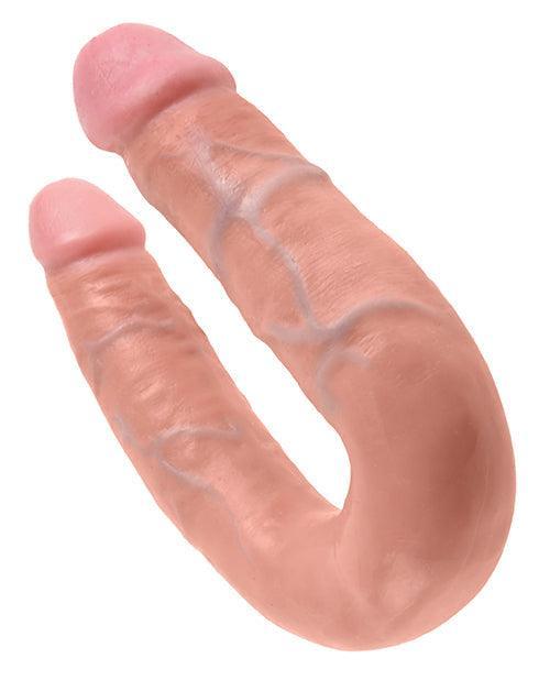 image of product,King Cock Medium Double Trouble - Flesh - SEXYEONE