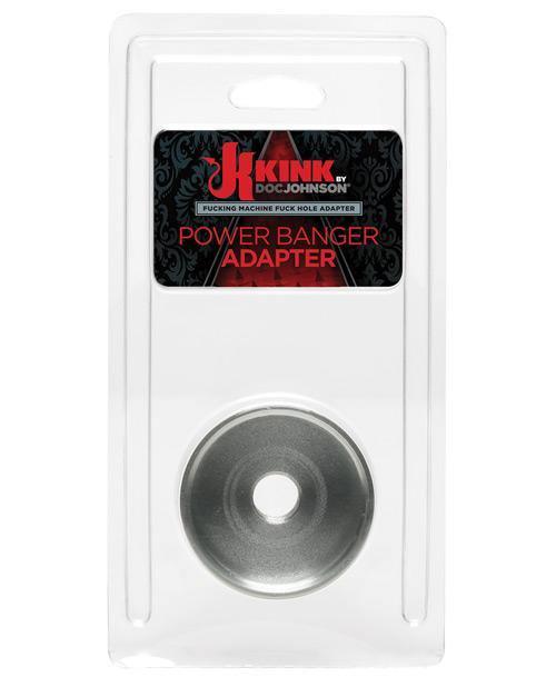 Kink Fucking Machines Power Banger Adapter For Fuck Hole Variable Pressure Stroker - Silver - SEXYEONE 