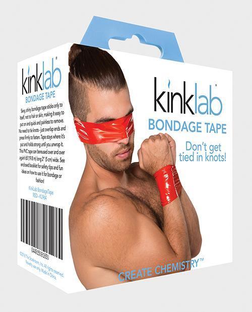 product image,Kinklab Bondage Tape - Red - SEXYEONE 