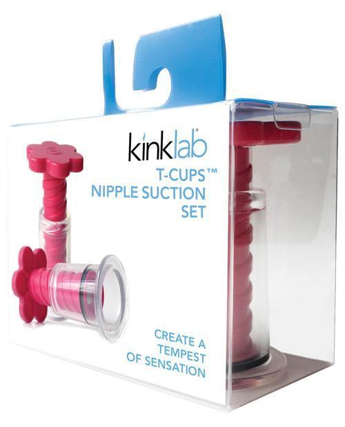Kinklab T-cup Nipple Suction Set - SEXYEONE 