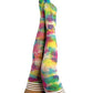 Kix'ies Gilly Tie Die Thigh High Bright Color - SEXYEONE 