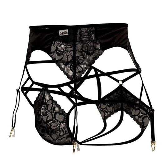 product image,Lace Garter-Jockstrap Outfit - SEXYEONE 