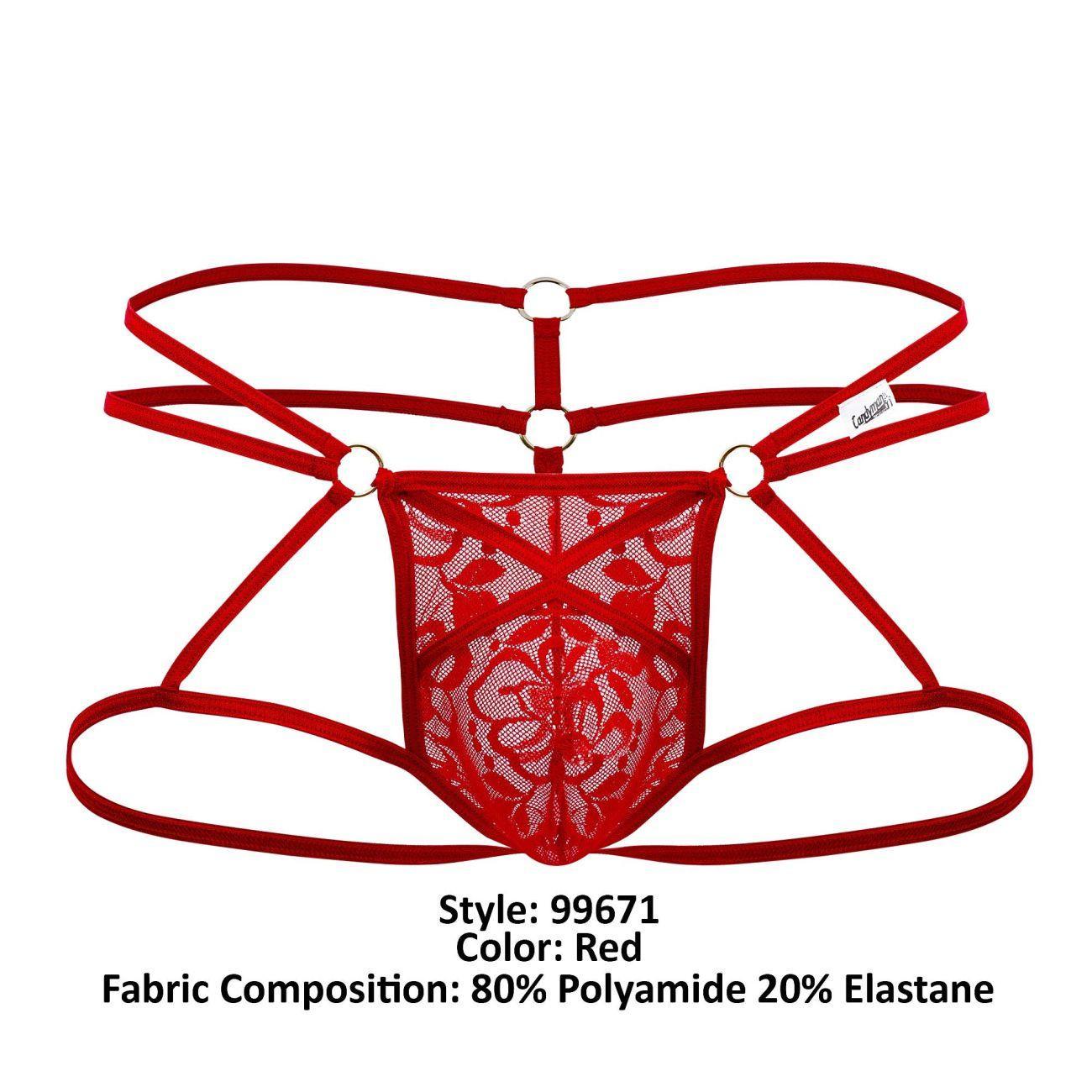 image of product,Lace Jock Thongs - SEXYEONE