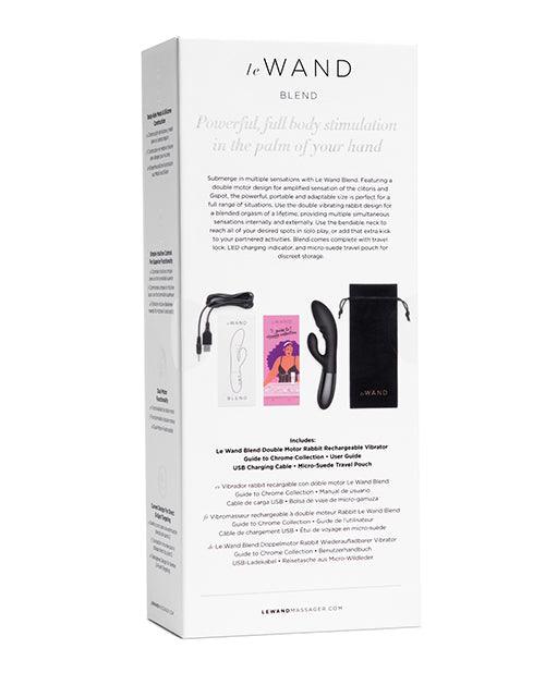 product image,Le Wand Blend Double Motor Rabbit Rechargeable Vibrator - SEXYEONE