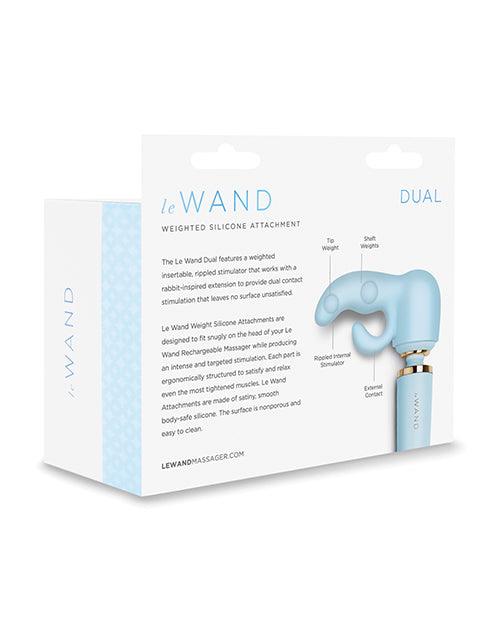 image of product,Le Wand Dual Weighted Silicone Attachment - SEXYEONE