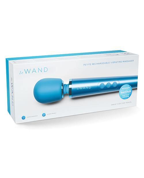 Le Wand Petite Rechargeable Massager - Blue - SEXYEONE 