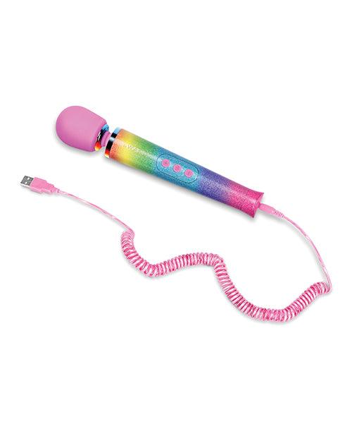 image of product,Le Wand Petite Rechargeable Vibrating Massager - Rainbow - SEXYEONE