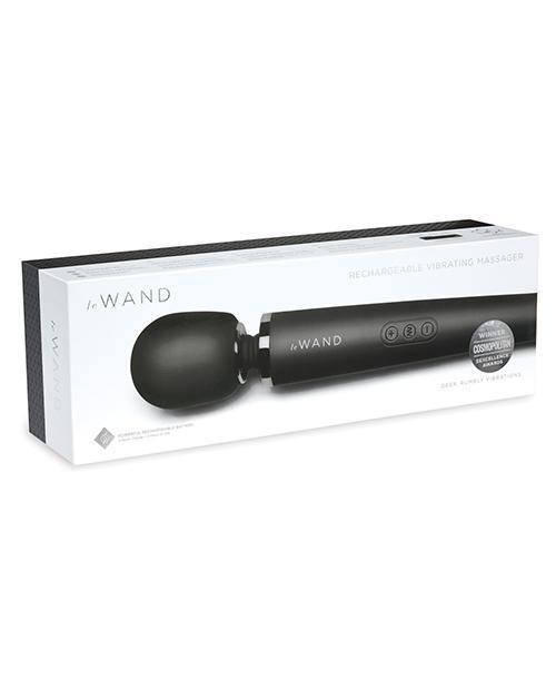 image of product,Le Wand Rechargeable Massager - Black - SEXYEONE 