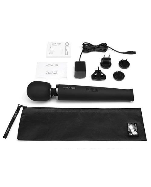image of product,Le Wand Rechargeable Massager - Black - SEXYEONE 