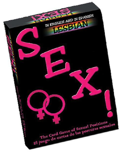 product image,Lesbian Sex Card Game - Bilingual - SEXYEONE 