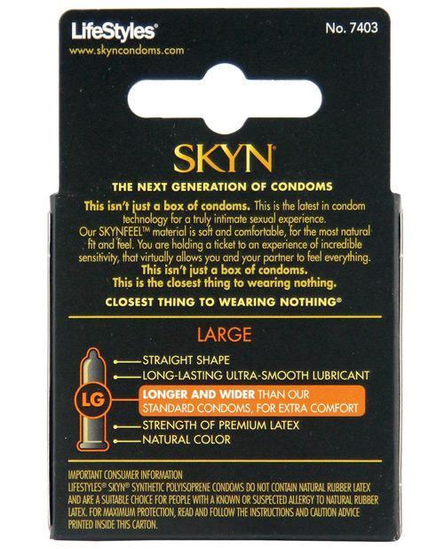 image of product,Lifestyles Skyn Large Non-latex - SEXYEONE 