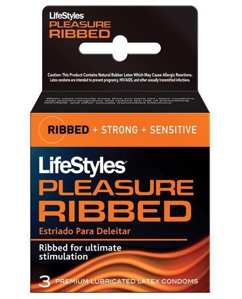 product image, Lifestyles Ultra Ribbed - Box Of 3 - SEXYEONE 