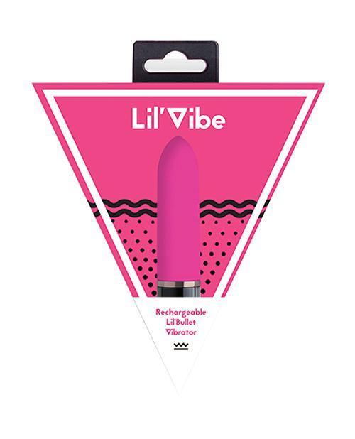 product image,Lil' Vibe Bullet Rechargeable Vibrator - Pink - SEXYEONE 