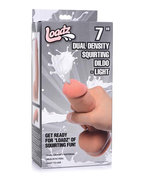 Loadz Dual Density Squirting Dildo - SEXYEONE 