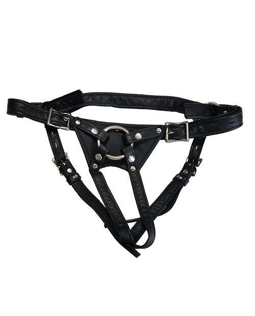 product image, Locked In Lust Crotch Rocket Strap-on - Black - SEXYEONE