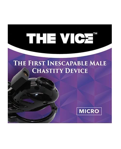 product image,Locked In Lust The Vice Micro - Black - SEXYEONE