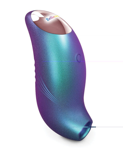 'love To Love Believer Mini Tongue Flicker - Iridescent Turquoise - SEXYEONE
