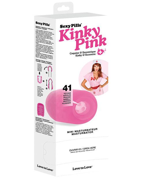 product image, Love To Love Sexy Pills Mini Masturbator - Pink Box Of 6 - SEXYEONE