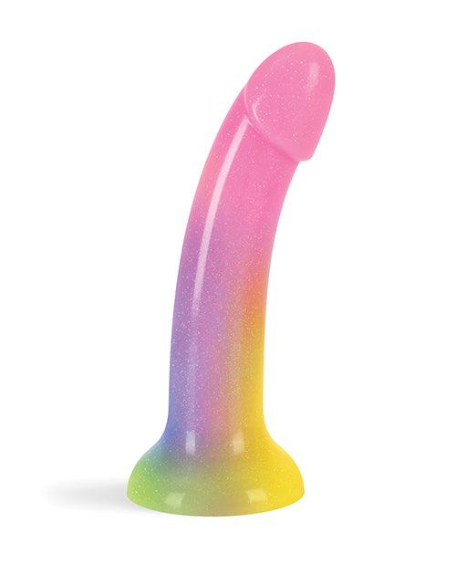 product image, 'love To Love Silicone Dildolls Stargazer - Gradient Rainbow W/glitter - SEXYEONE