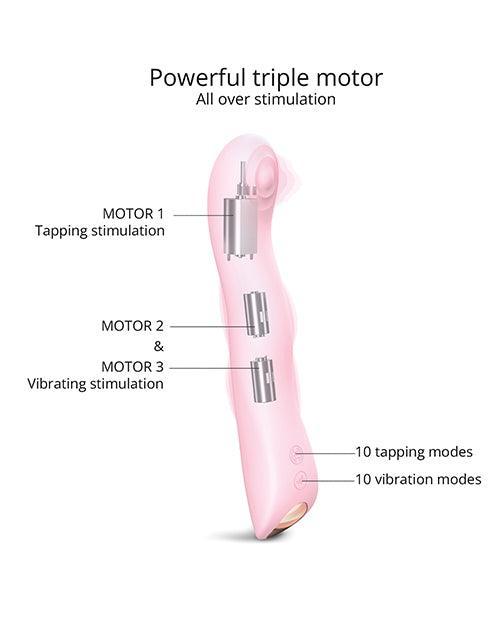 image of product,Love To Love Swap Tapping Vibrator - SEXYEONE