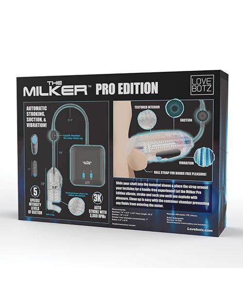 image of product,Lovebotz The Milker Pro Edition - Clear - SEXYEONE