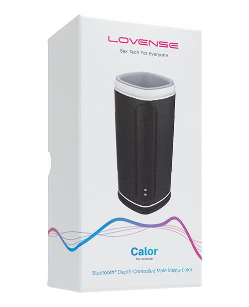 Lovense Calor Compact Heating Masturbator - Black - SEXYEONE