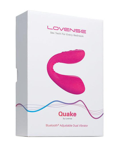 Lovense Dolce (previously Quake) Adjustable Dual Stimulator - Pink - SEXYEONE