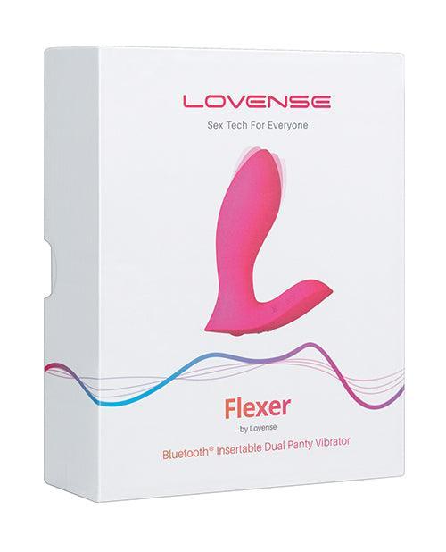 product image, Lovense Flexer Dual Panty Vibrator - Pink - SEXYEONE