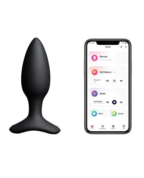 image of product,Lovense Hush 2 Butt Plug - Black - SEXYEONE