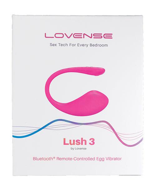 product image, Lovense Lush 3.0 Sound Activated Camming Vibrator - Pink - SEXYEONE