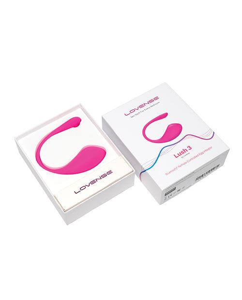 image of product,Lovense Lush 3.0 Sound Activated Camming Vibrator - Pink - SEXYEONE