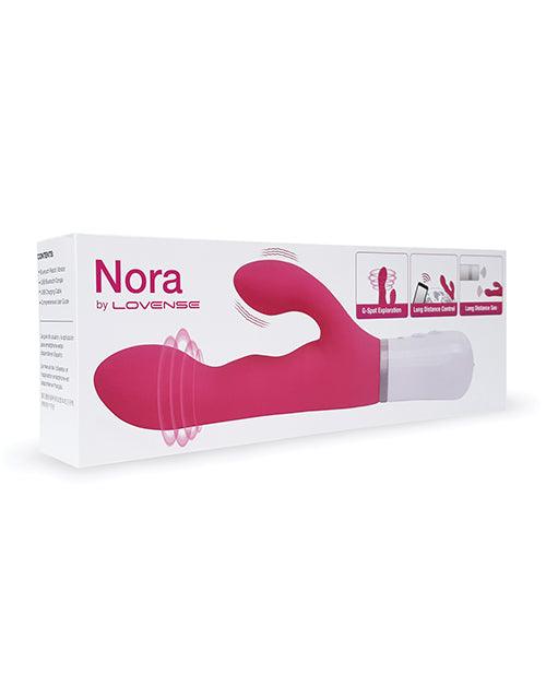 product image, Lovense Nora Rotating Head Rabbit - Pink - SEXYEONE