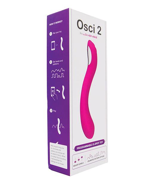 product image,Lovense Osci 2 Oscillating G Spot Vibrator - Pink - SEXYEONE