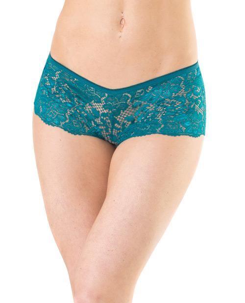 Low Rise Stretch Scallop Lace Booty Short - SEXYEONE 