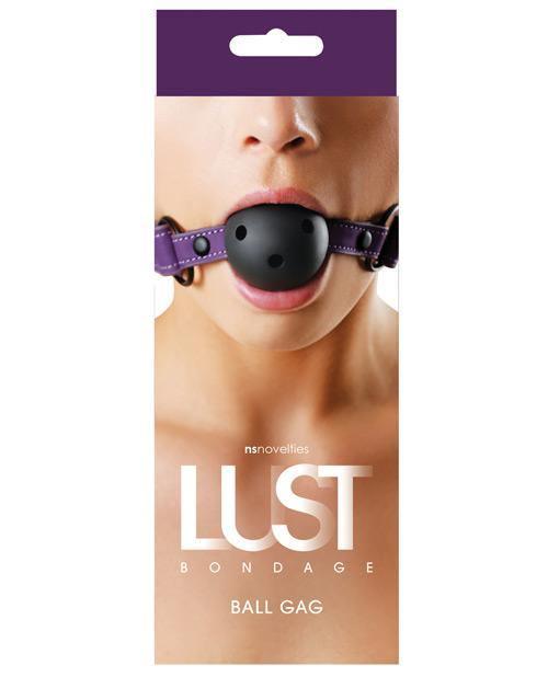 product image, Lust Bondage Ball Gag - Purple - SEXYEONE 