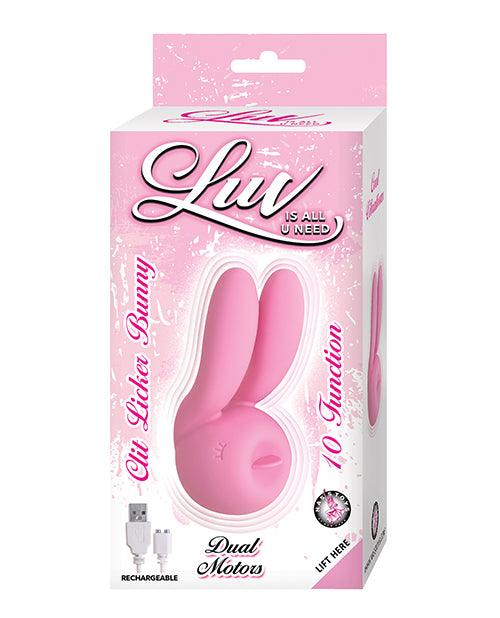 product image, Luv Clit Licker Bunny - Pink - SEXYEONE 