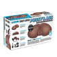 Luvdolz Remote Control Rechargeable Pussy & Ass W-douche - Mocha - SEXYEONE 