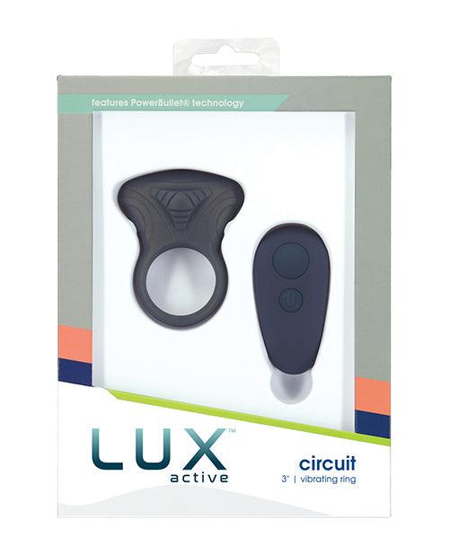 product image, Lux Active Circuit Vibrating Ring - Dark Blue - SEXYEONE