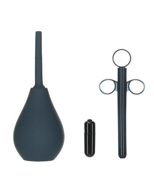 image of product,Lux Active Equip Silicone Anal Training Kit - Dark Blue - SEXYEONE 