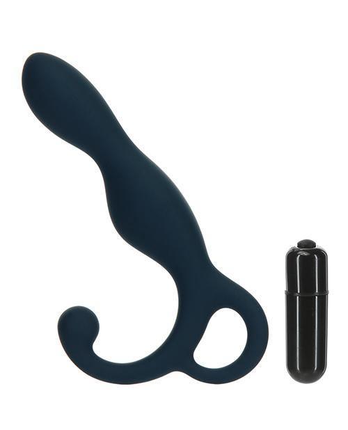 product image,Lux Active Lx1 5.75" Silicone Anal Trainer - Dark Blue - SEXYEONE 