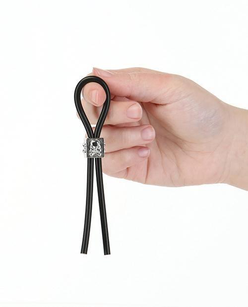 product image,Lux Active Tether Adjustable Cock Tie - Black - SEXYEONE 