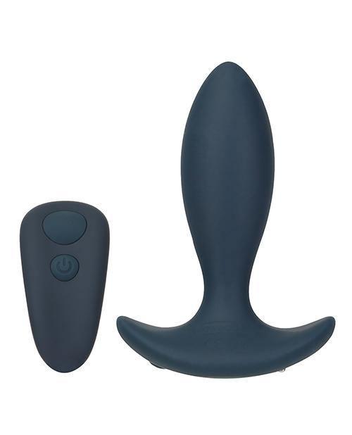 image of product,Lux Active Throb Anal Pulsating Massager W-remote - Dark Blue - SEXYEONE 