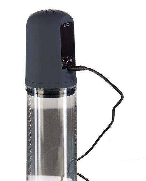 image of product,Lux Active Volume Rechargeable Penis Pump - Black - SEXYEONE