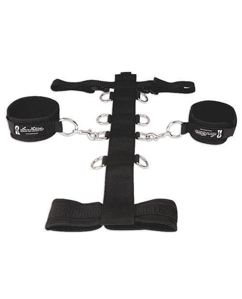 image of product,Lux Fetish 3 Pc Adjustable Neck & Wristraint Set - SEXYEONE 